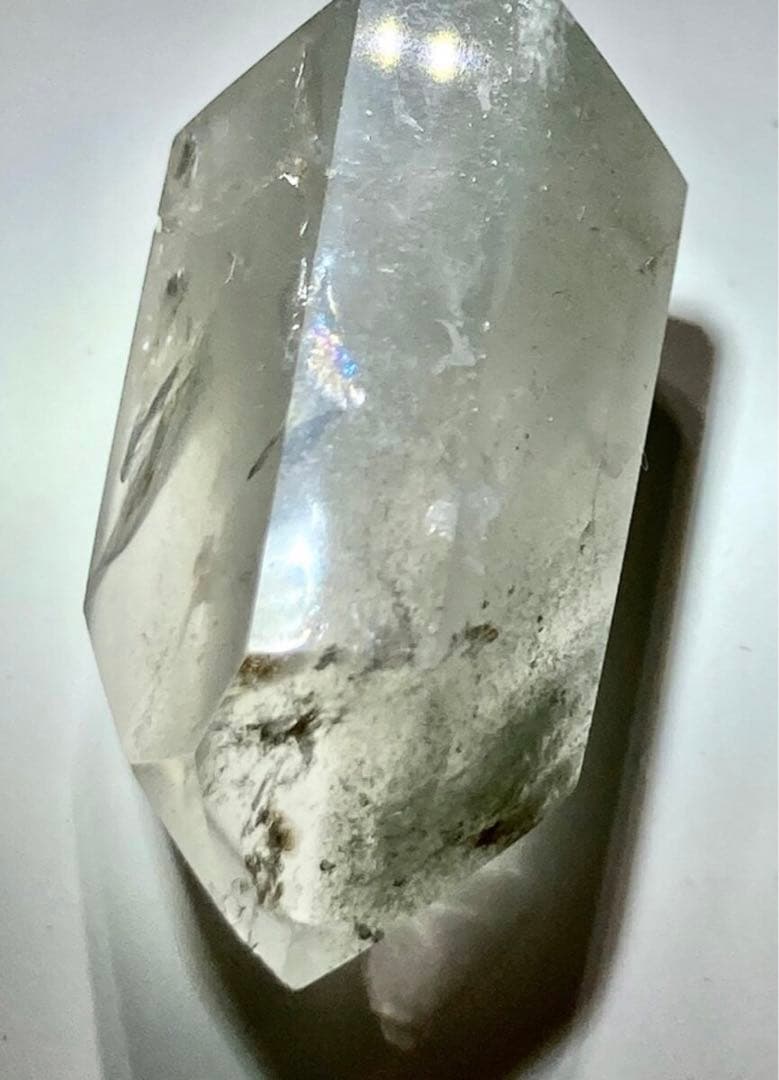 【龍脈水晶✨】虹　ファントム　ガーデンクォーツ　グリーンクォーツ　モス