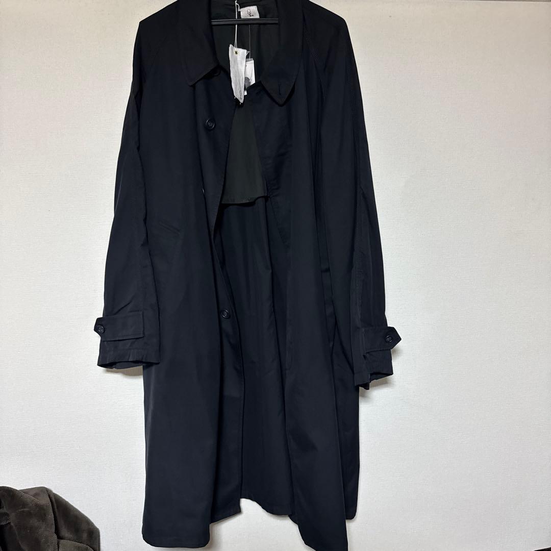 【新品】CAHLUMN ステンカラーコート ネイビー