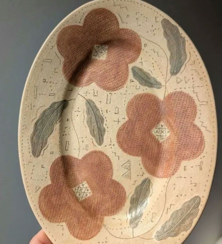 佐藤尚理 オーバル 新品 bonoho やちむん