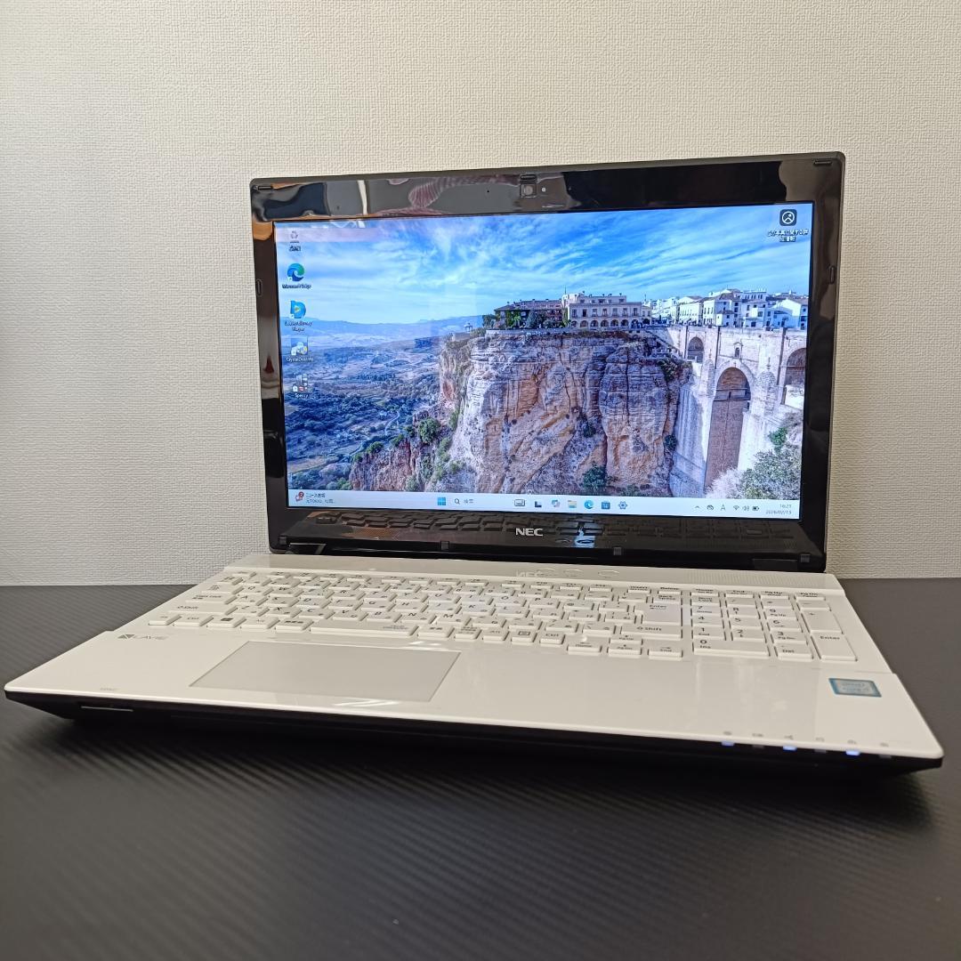 NEC ノートPC i7 Windows11 SSD メモリ16GB WIFI