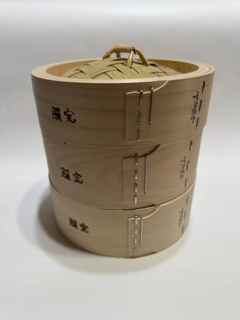 桧製蒸籠２１センチ２段セット