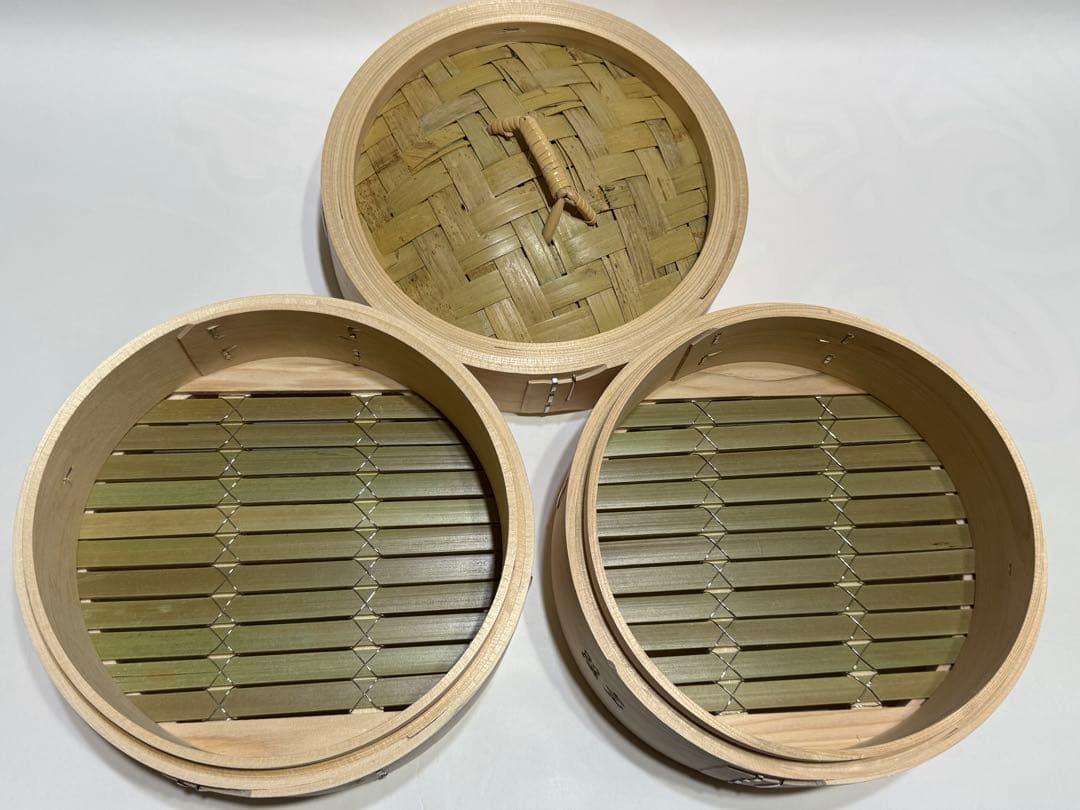 桧製蒸籠２１センチ２段セット