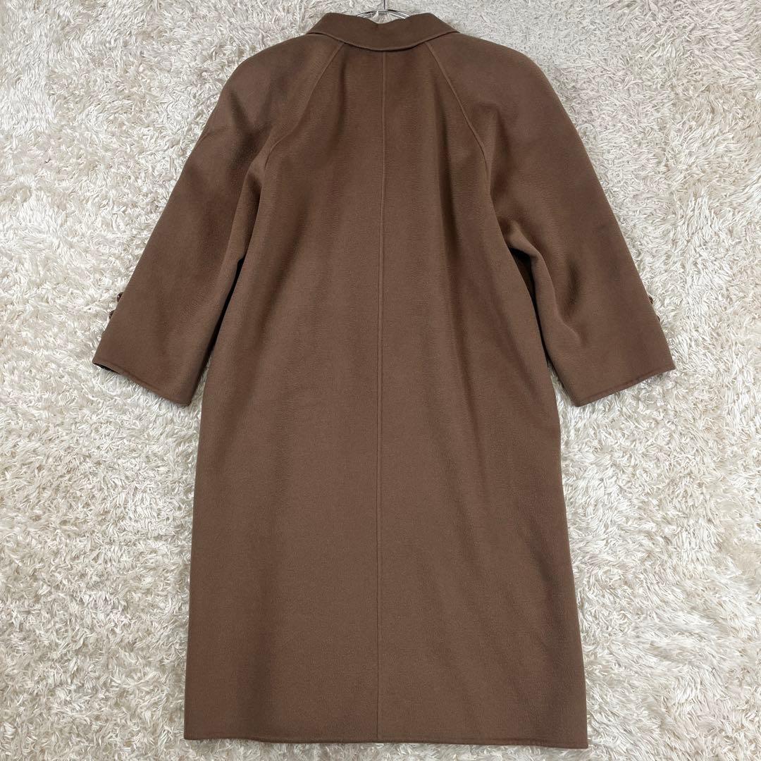 Cremona カシミヤ100% ダブル ロングコート 裏地シルク 9号 M