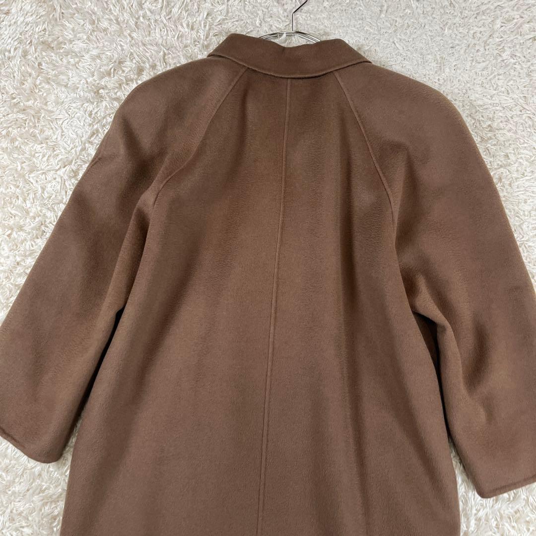 Cremona カシミヤ100% ダブル ロングコート 裏地シルク 9号 M