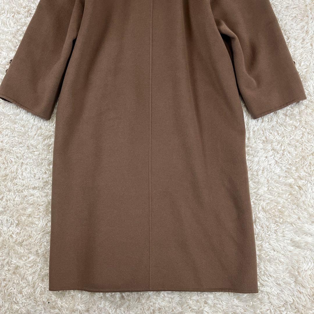 Cremona カシミヤ100% ダブル ロングコート 裏地シルク 9号 M