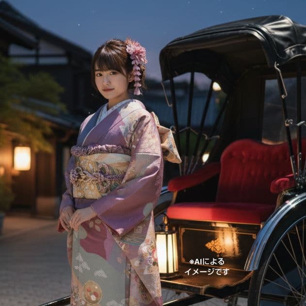 ma-ko様　401.儚く可愛い　振袖7点セット　正絹　フルセット　成人式