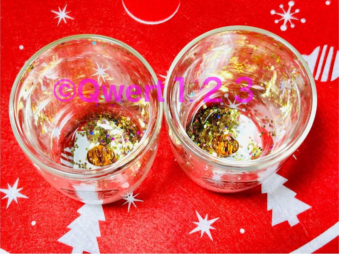 ［超レア・即完売品］ホリデー2025♡ダブルウォール耐熱グラススター　ペア♡