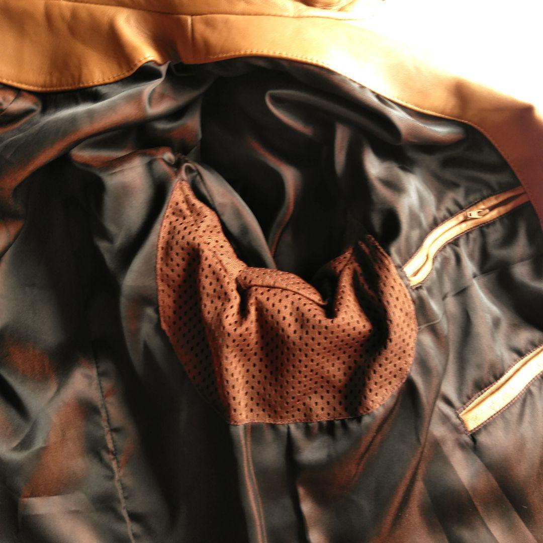 シングルライダース ラムレザー本革XL 美品‼️