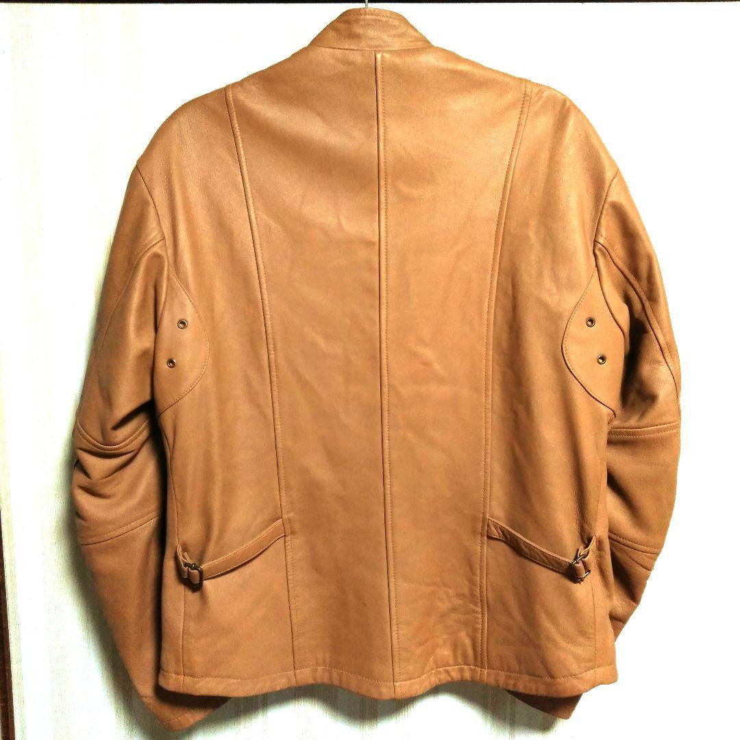 シングルライダース ラムレザー本革XL 美品‼️