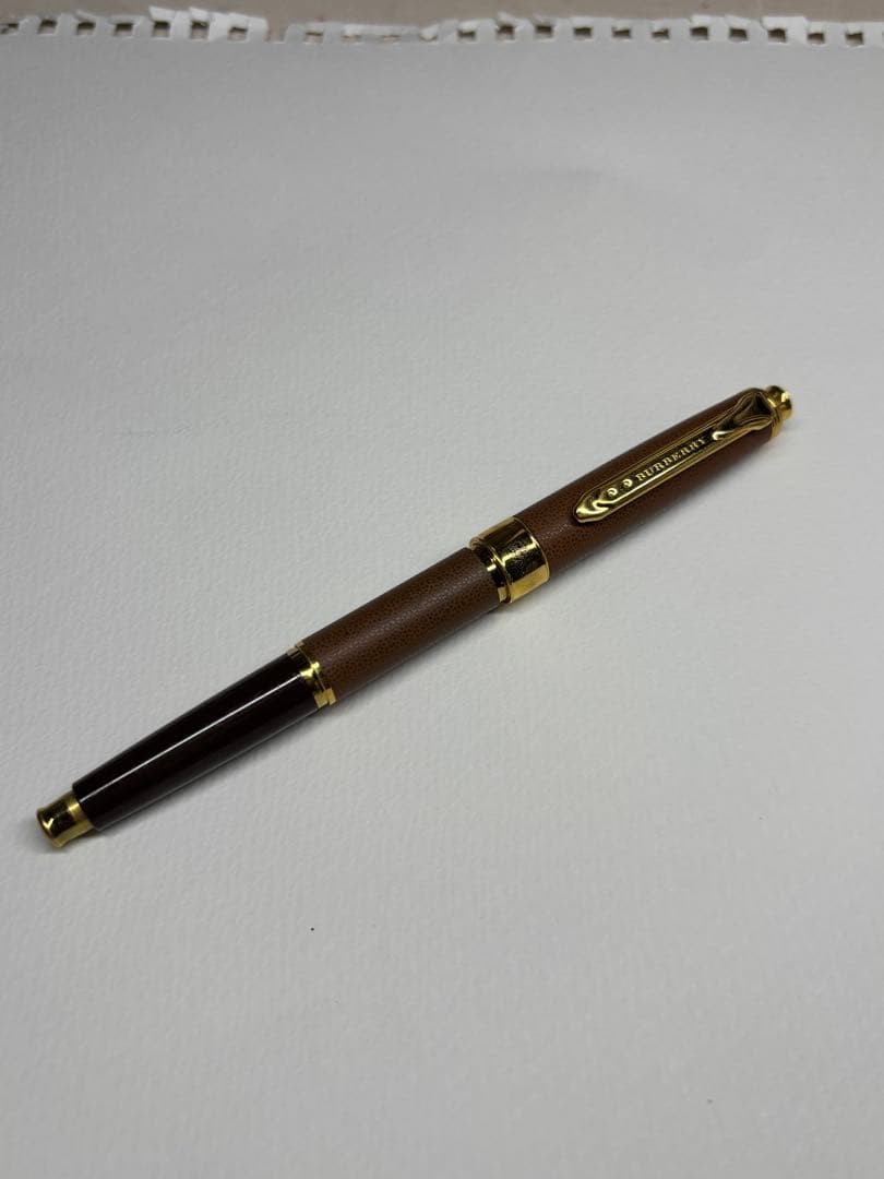 希少☆ Burberry Libera 革張　シャープペンシル　芯径0.5