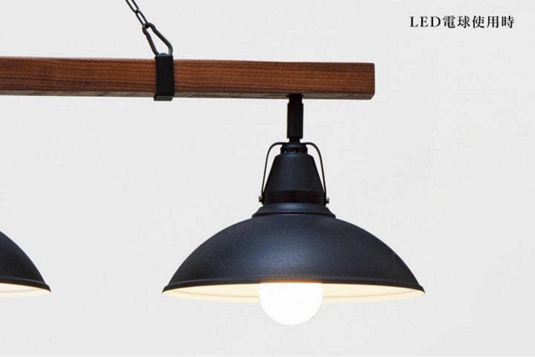 インターフォルム ペンダントライト LT-8258BK ヴァラスト LED電球付