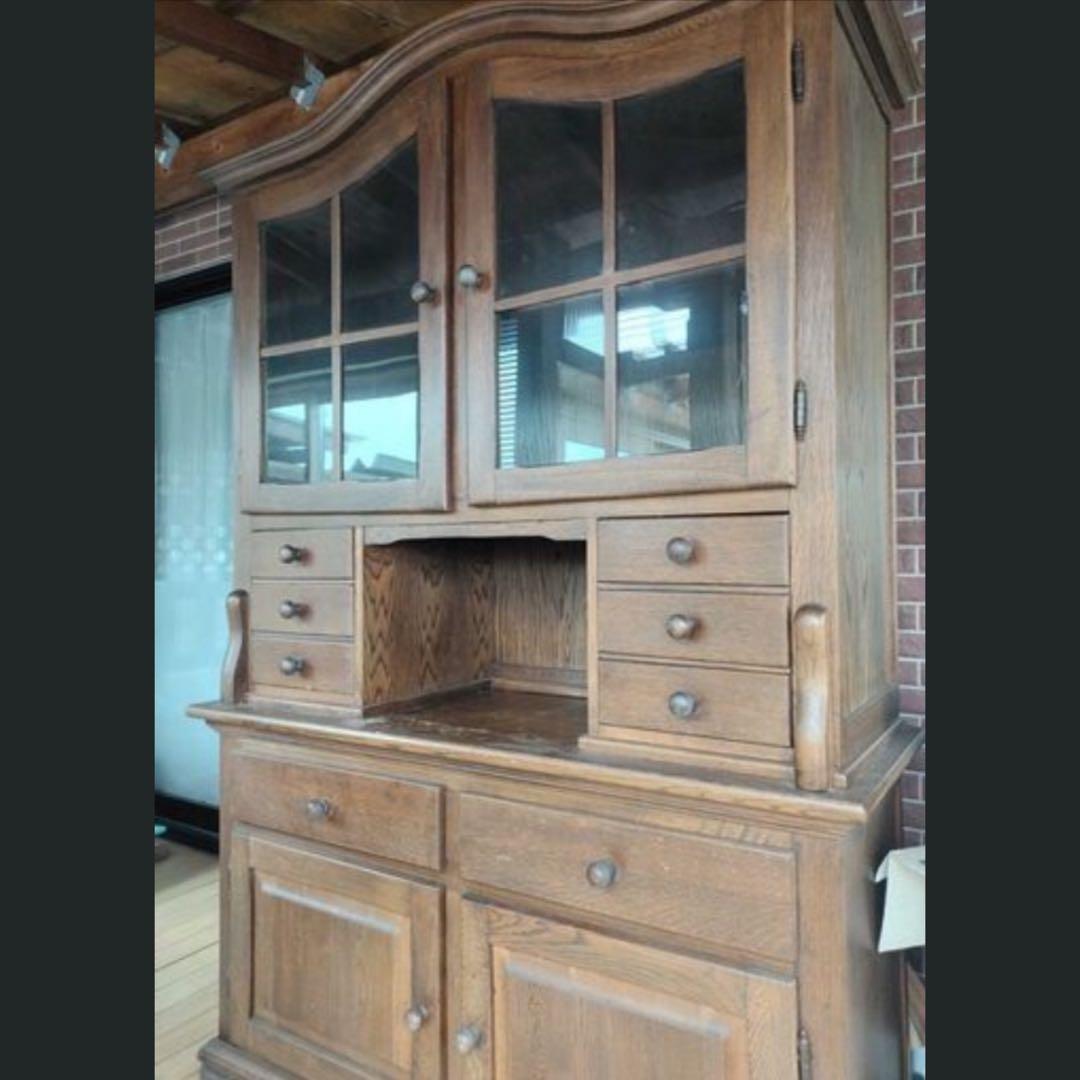 ※配送可能地域要確認　食器棚　アンティーク風