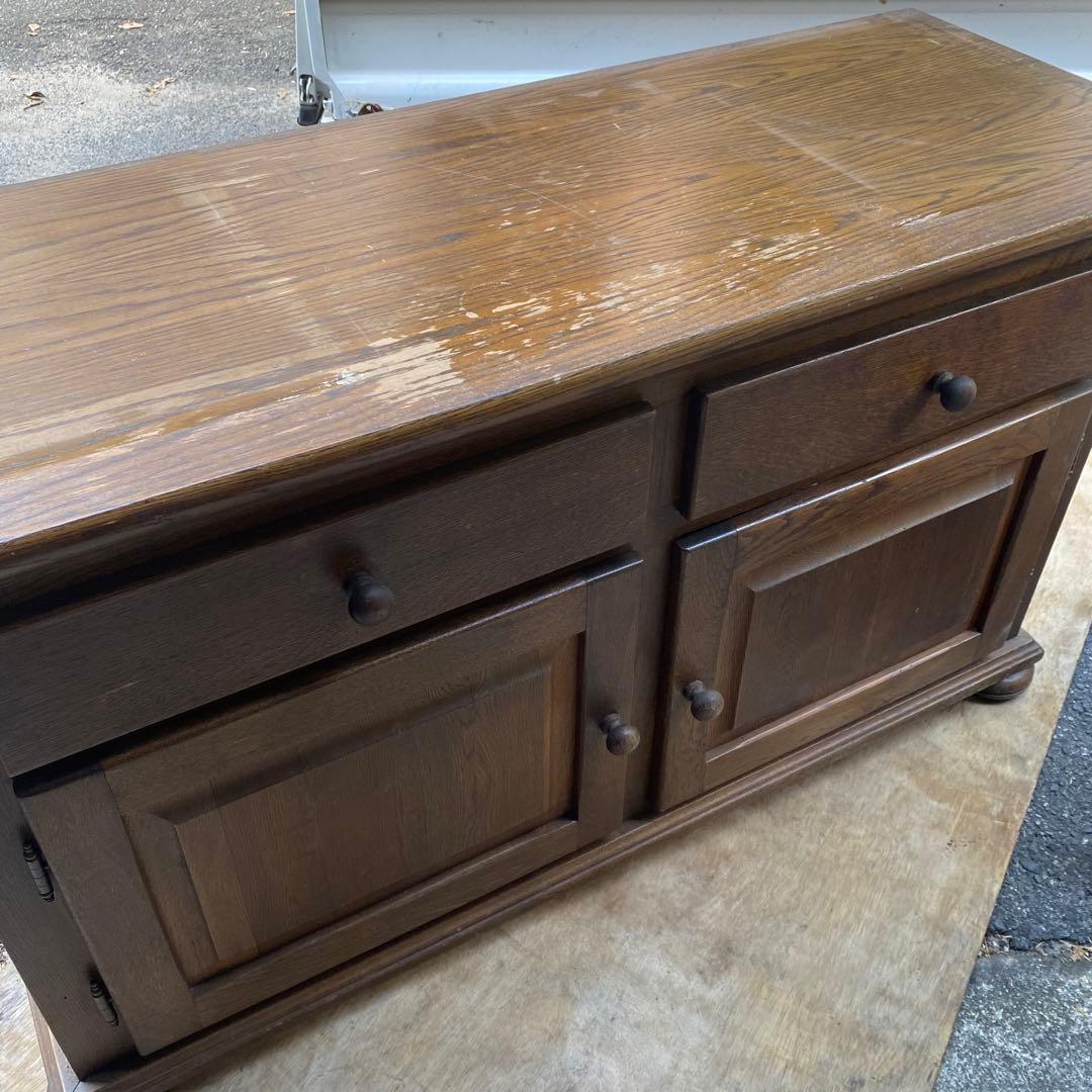 ※配送可能地域要確認　食器棚　アンティーク風