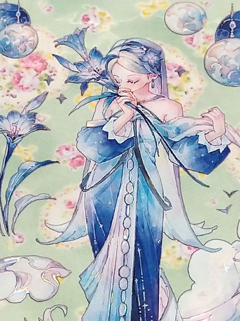 ✩のこり２✩J1007＃月神拂香(贝壳光)柑橘x吾心切り売り海外人物マステ女の子