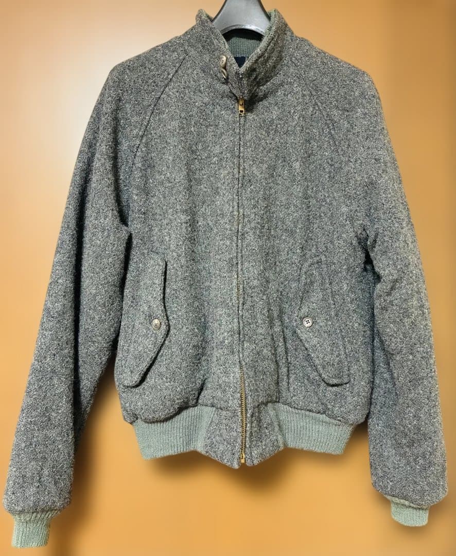 ぬ*ぴ様 ralph lauren ウール　ハリントン g9 スイングトップ　ジ