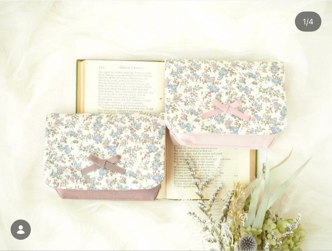 オーダー専用ページ　【リバティ】布小物／移動ポケット