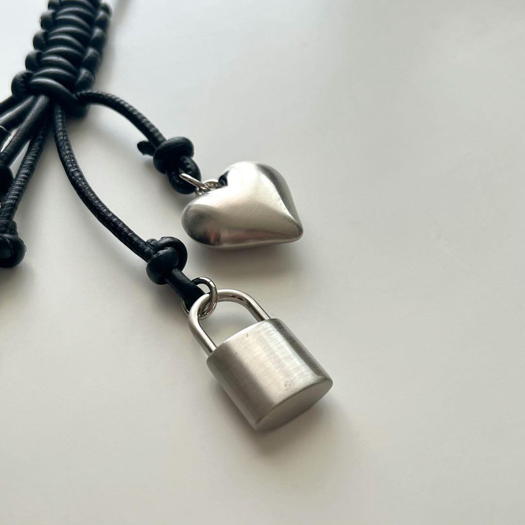 【新品】OSOI ロープキーリング ブラック UNITED ARROWS 別注品