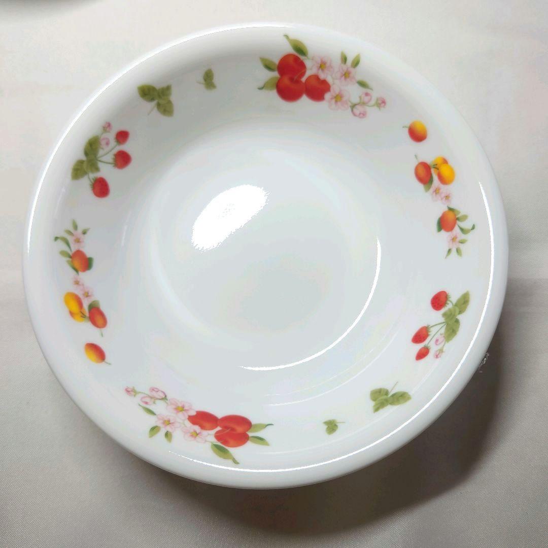 コレール　チェリー柄　プレート　ボウル　12点セット
