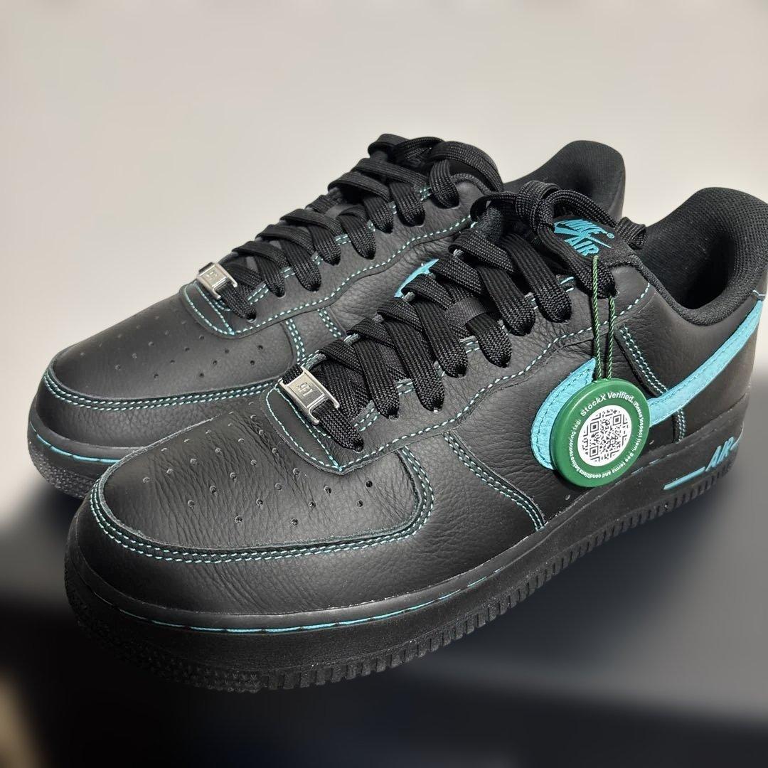 サ*ー様 Air Force 1 Black Tiffany エアフォース1 テ