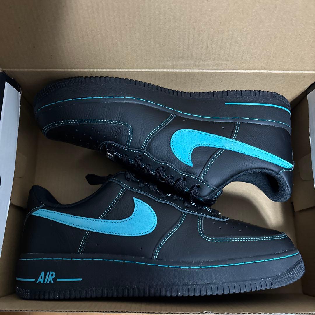 サ*ー様 Air Force 1 Black Tiffany エアフォース1 テ