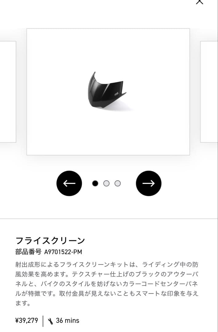 speedtriple1200rs フライスクリーン