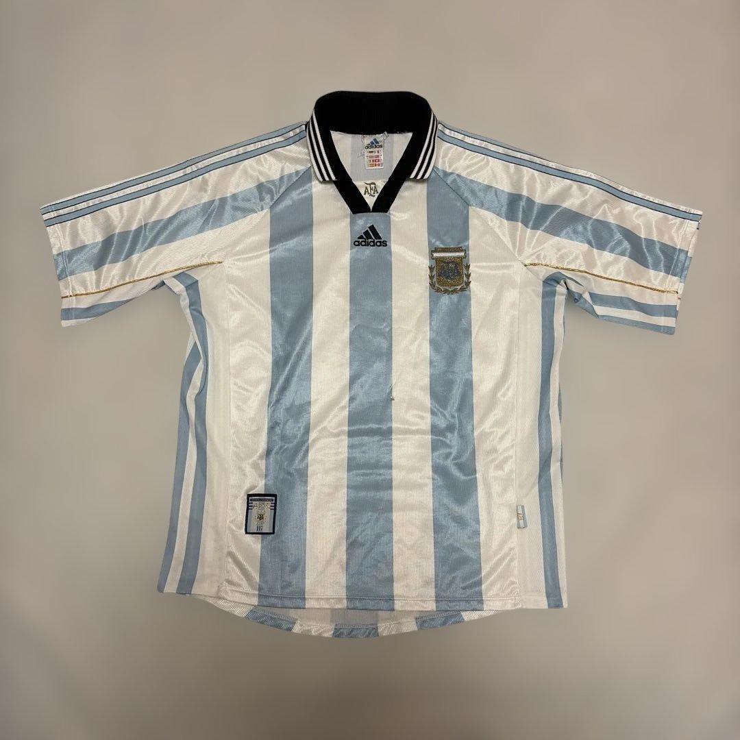 adidas 98s サッカーユニフォーム アルゼンチン代表