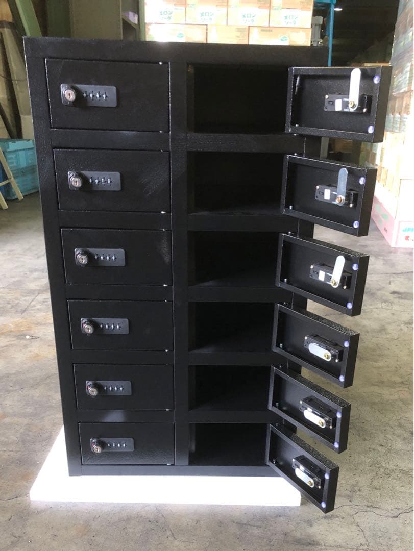 c*o様 OSMLK-312 貴重品一時保管庫 ミニロッカー 2列6段/12人用