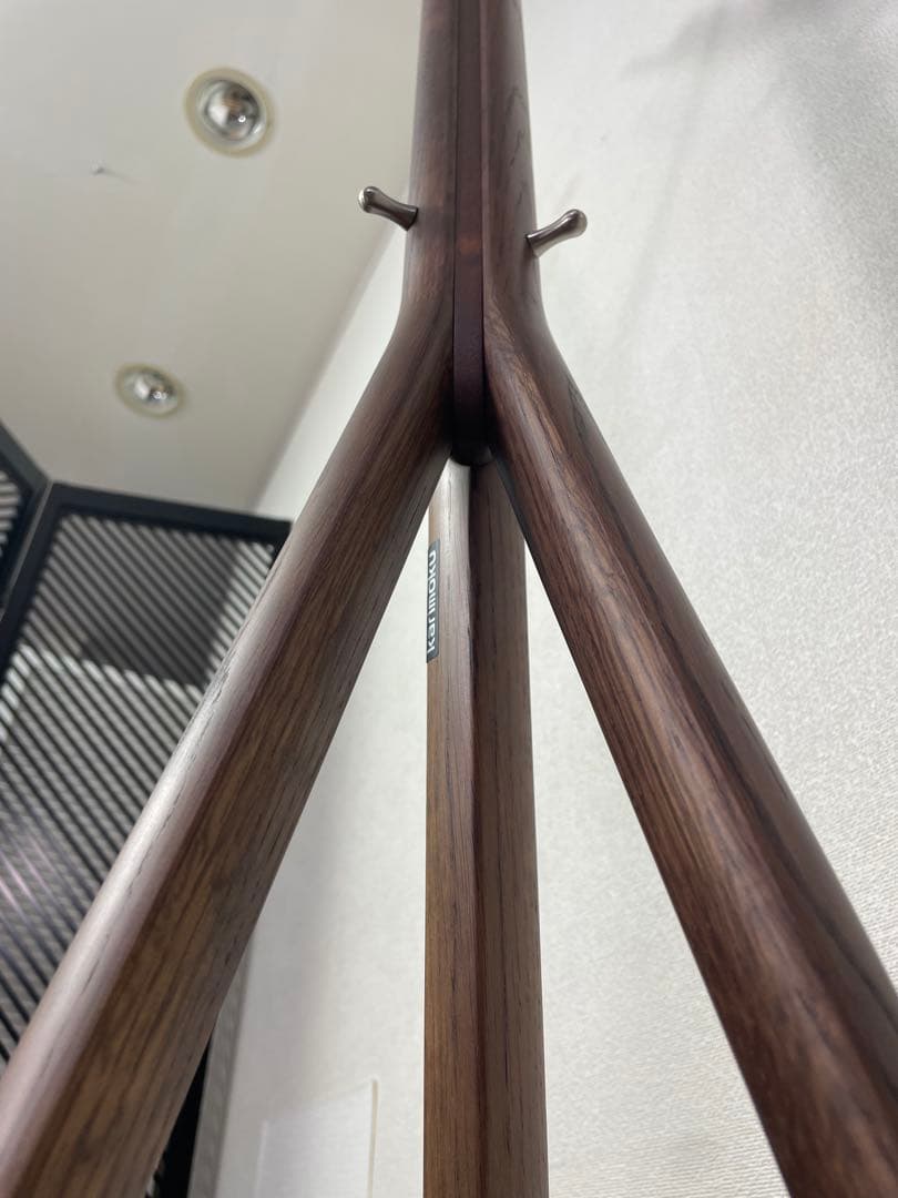 カリモク スタンダードモダン ポールスタンド モカブラウン ポールハンガー