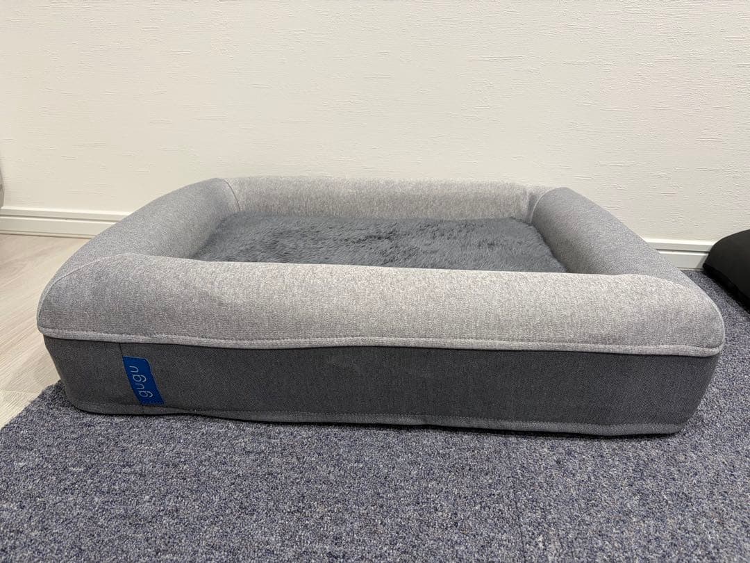 【ほぼ未使用美品】gugu ドギースリープペットベッド Ｓ　グレー　小型犬