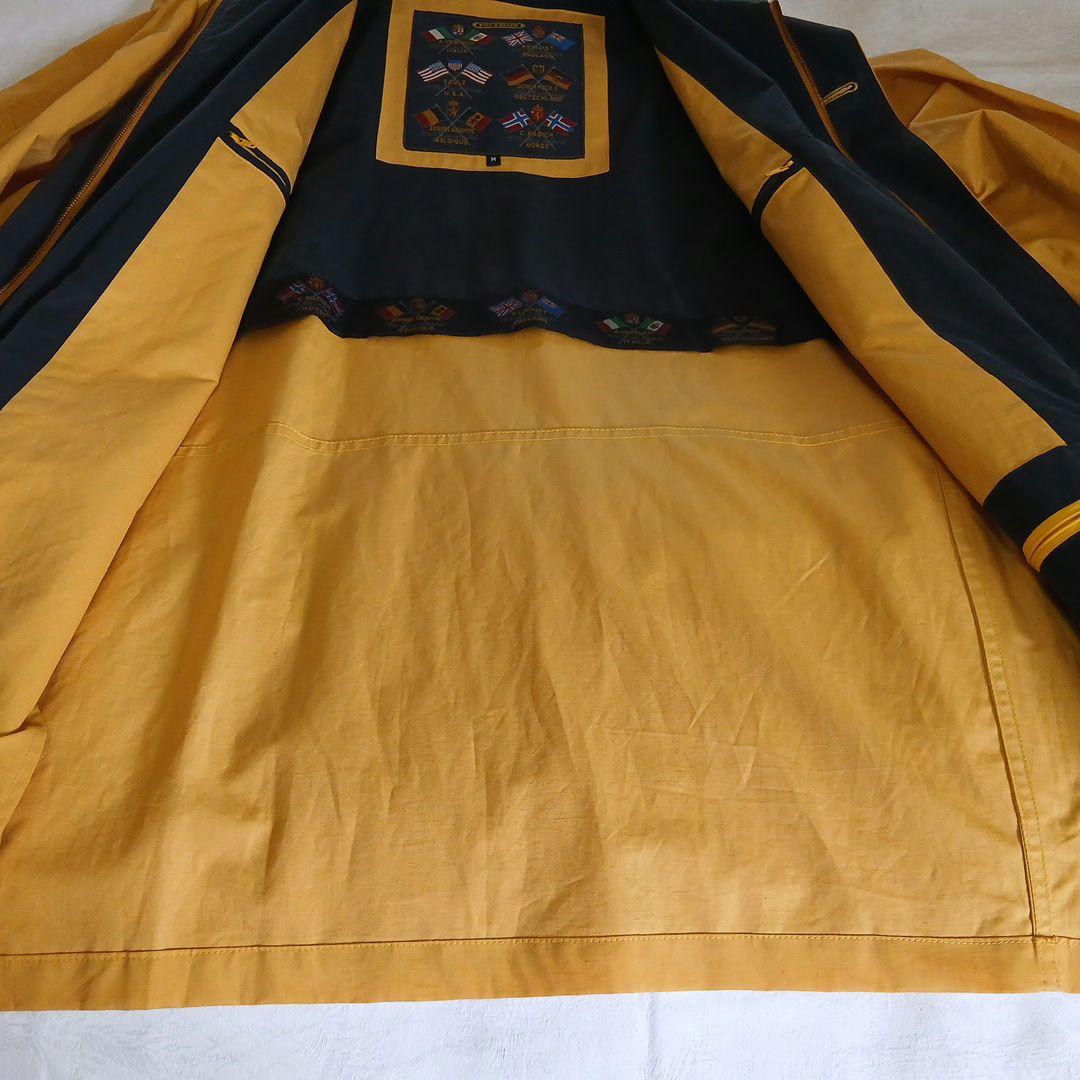 『PAU L&SHARK』メンズ イエロー ジャケット.トレンチコート 【美品】