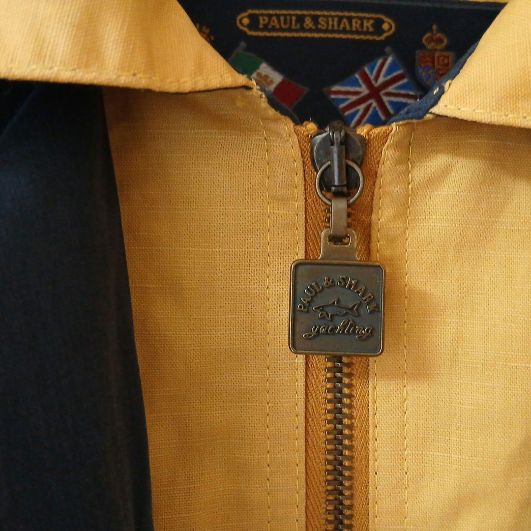 『PAU L&SHARK』メンズ イエロー ジャケット.トレンチコート 【美品】