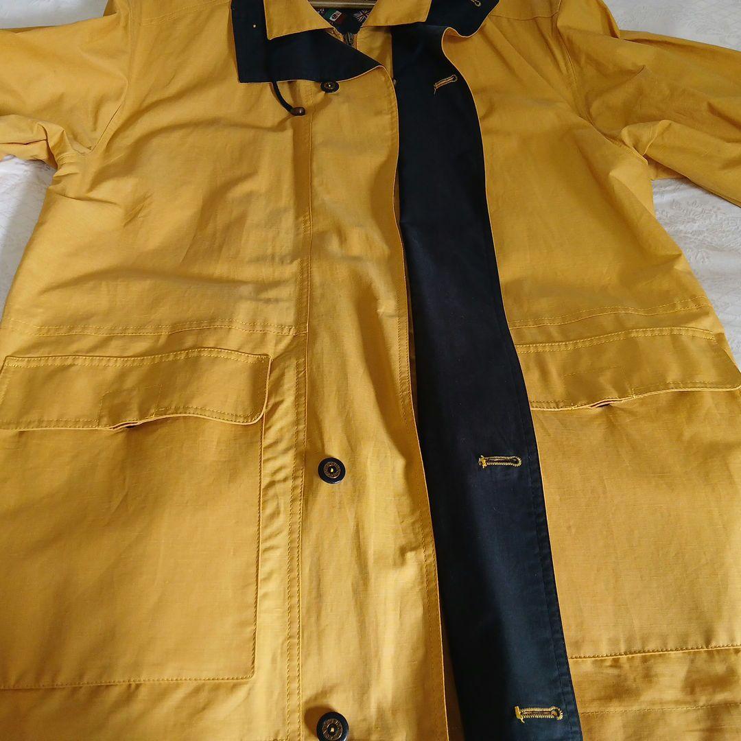 『PAU L&SHARK』メンズ イエロー ジャケット.トレンチコート 【美品】
