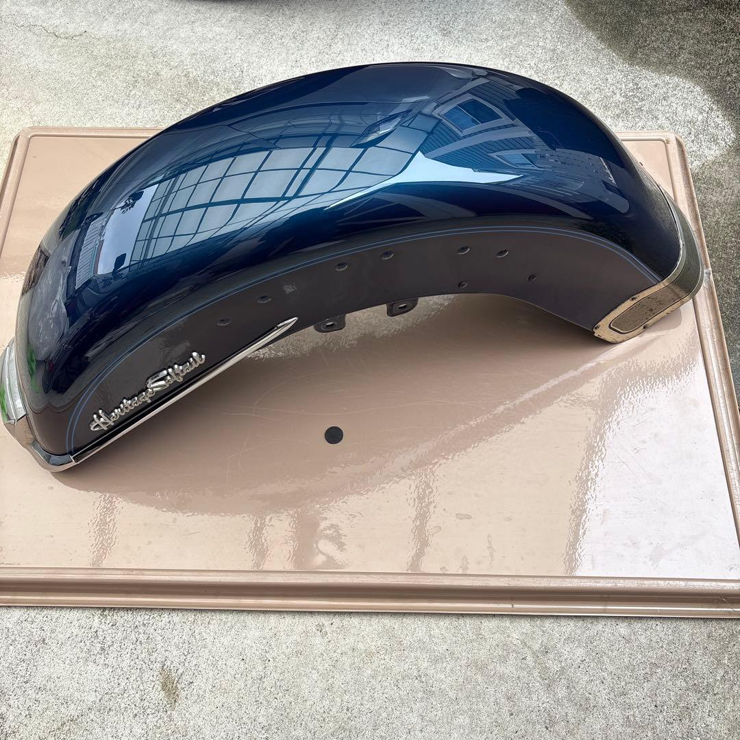 2000年FLSTCヘリテイジ外し　フロントフェンダー