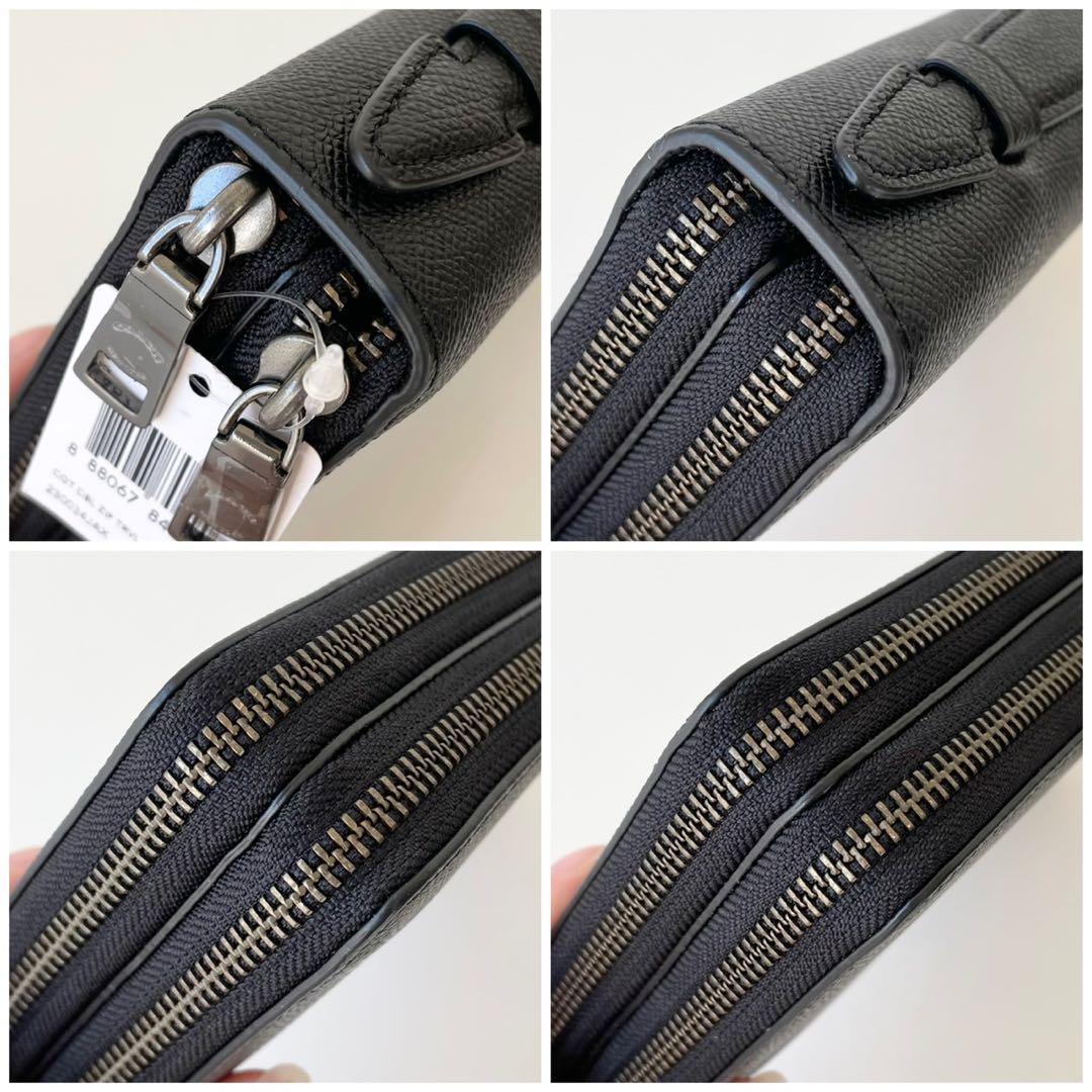 【新品】COACH　長財布 オーガナイザー ダブルファスナー