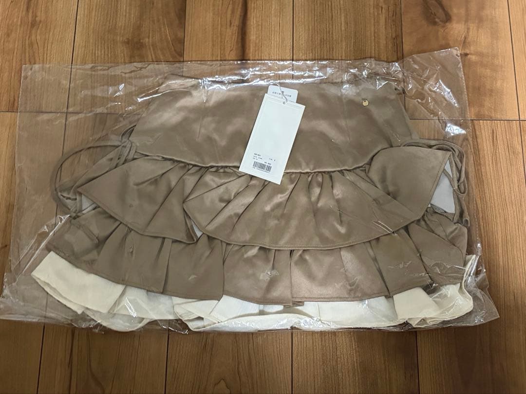 Sサイズ andmary Mel gather skirt ブラウン