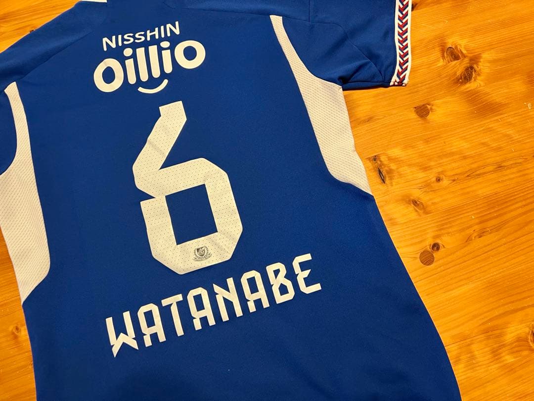 【美品】横浜F・マリノス 2024 ホーム XL 渡辺皓太 #6ユニフォーム