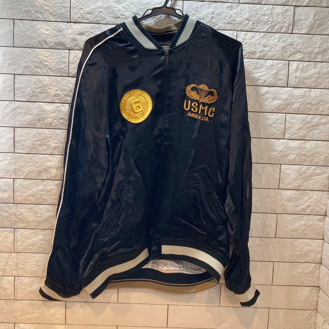 け*う様 【14974】AVIREX アヴィレックス　リバーシブル　刺繍　スカジ