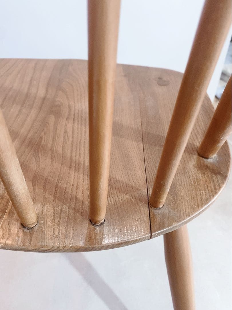 ercolチェア　刻印有　イギリスアンティーク　アーコール　クエーカーチェア