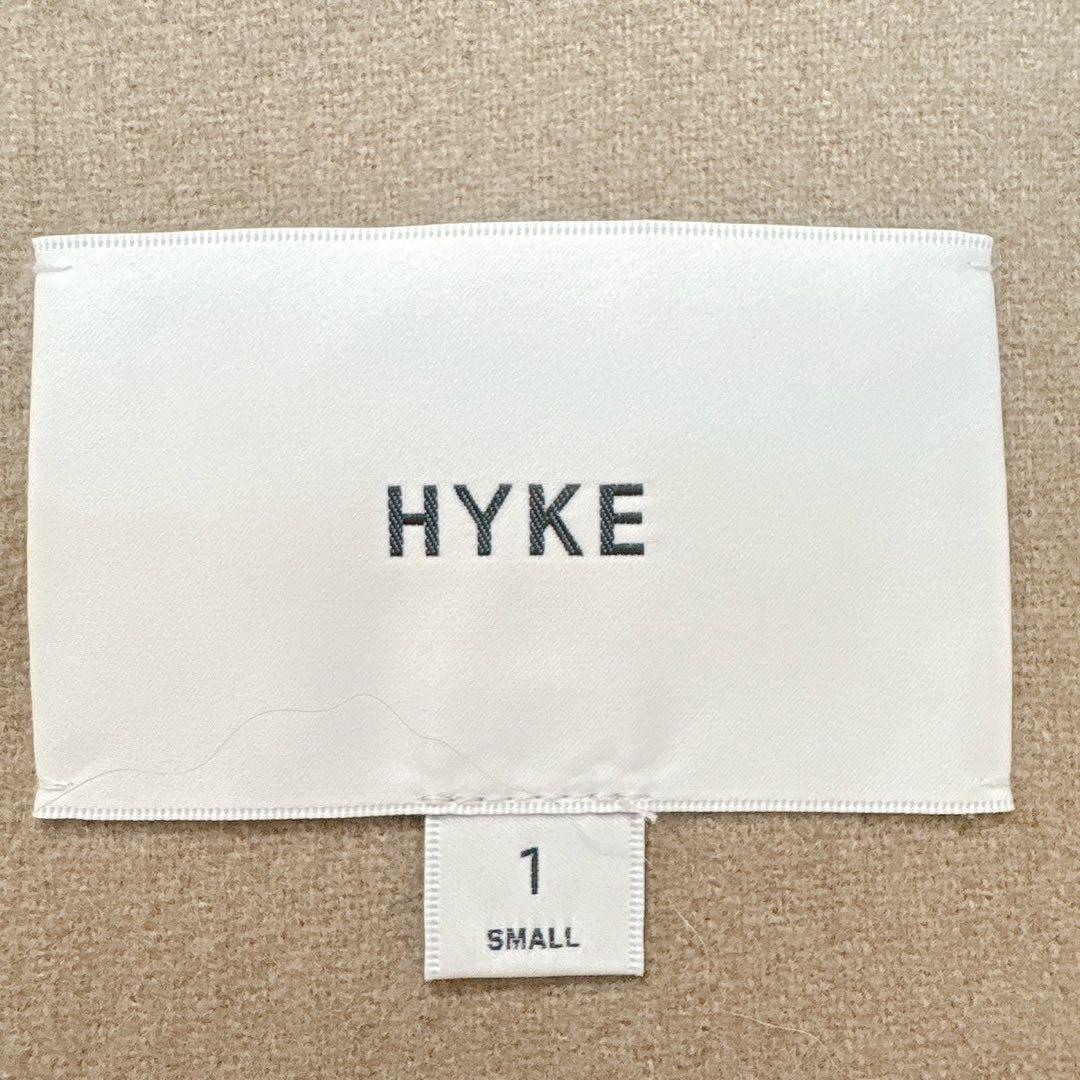 HYKE MELTON HOODED WORK COAT フーデッドコート