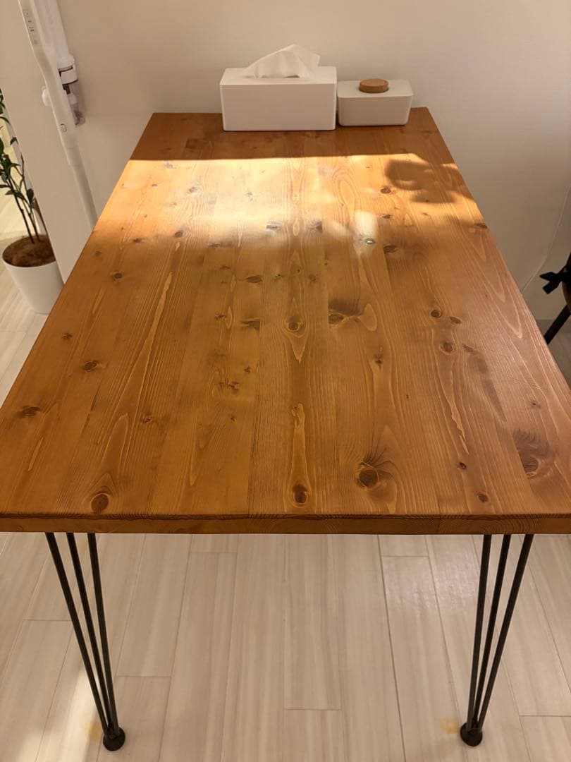 ナチュラルウッド ダイニングテーブル