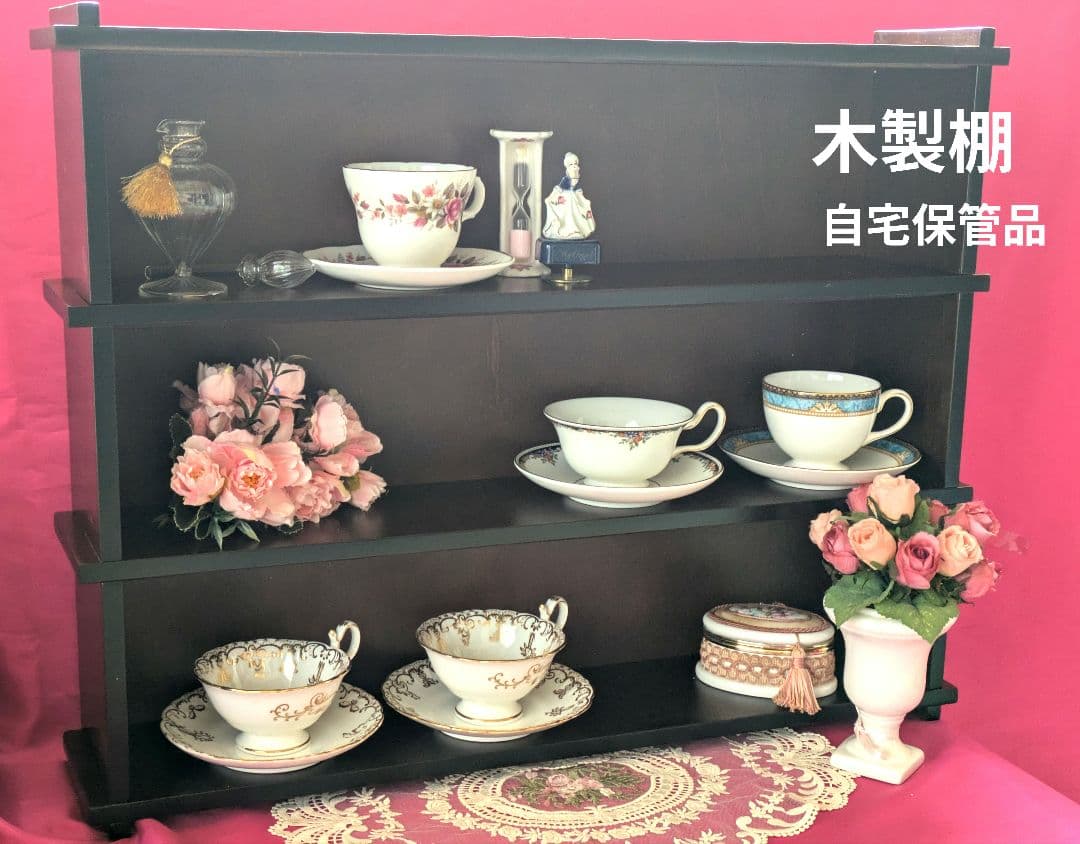 限界値下げ✾木製飾り棚✾自宅保管品・ウォールラック・ディスプレイ