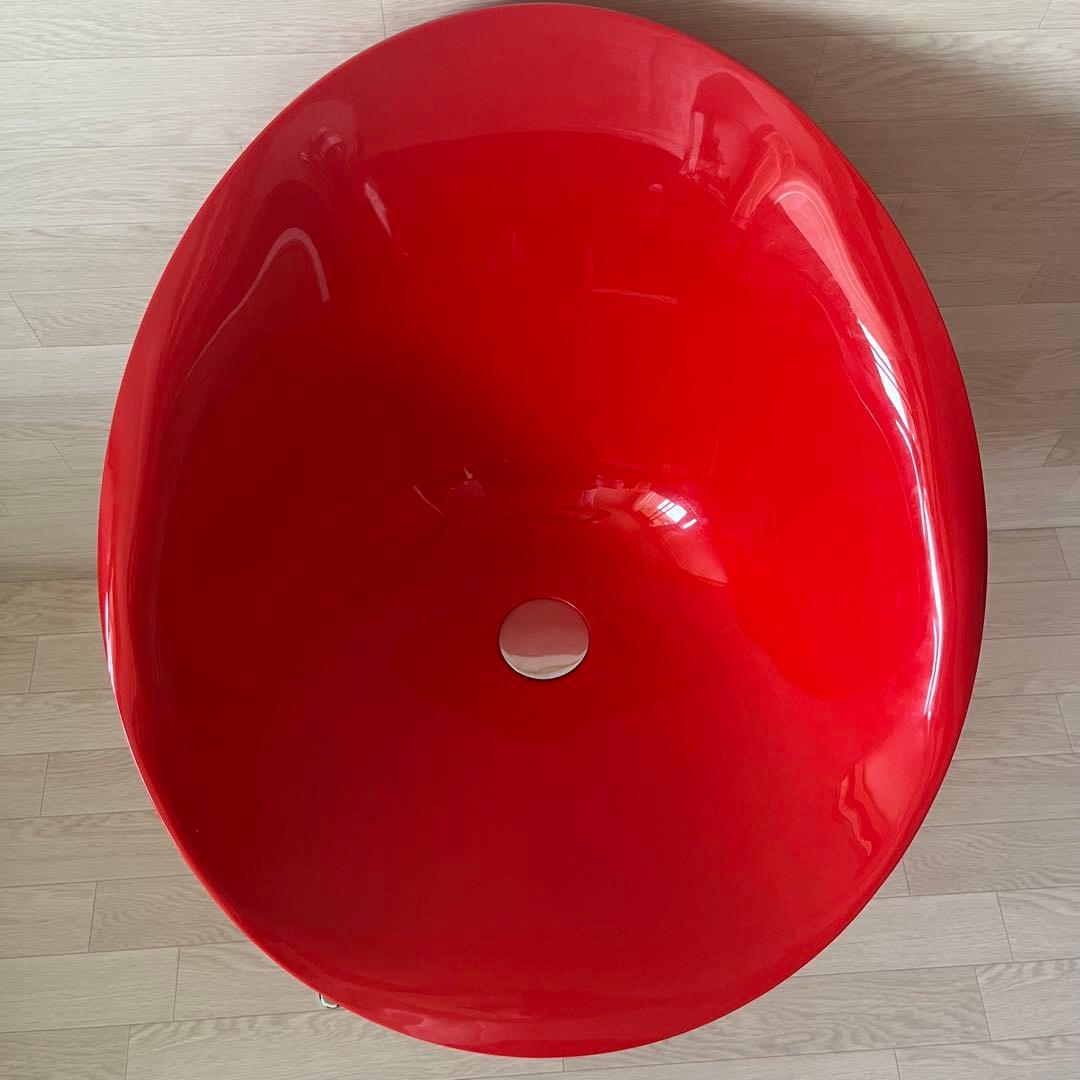 【希少色・廃盤】Kartell カルテル エロエス チェア 椅子 4本脚 赤