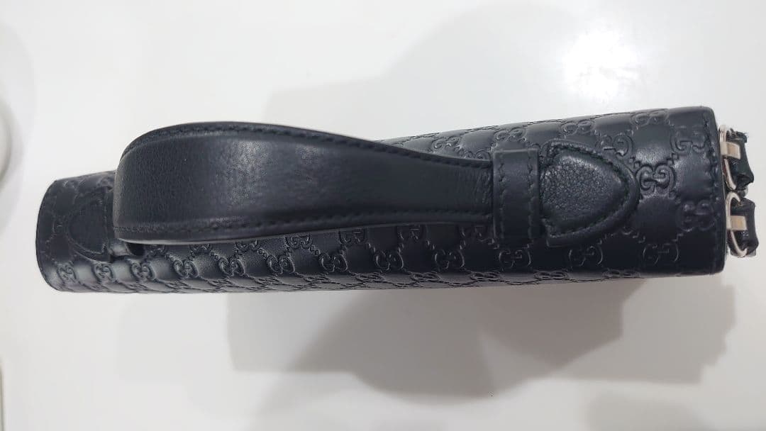 最終出品　GUCCI　グッチ　マイクロ　シマ　449246