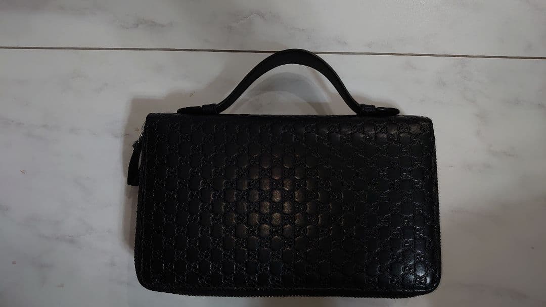 最終出品　GUCCI　グッチ　マイクロ　シマ　449246