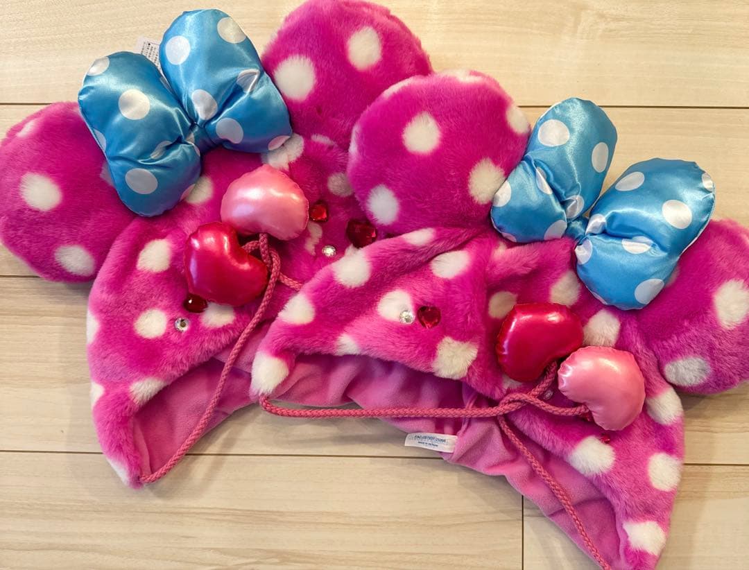 ディズニー　パルパルーザ　ファンキャップ　ミニー　新品 2個セット