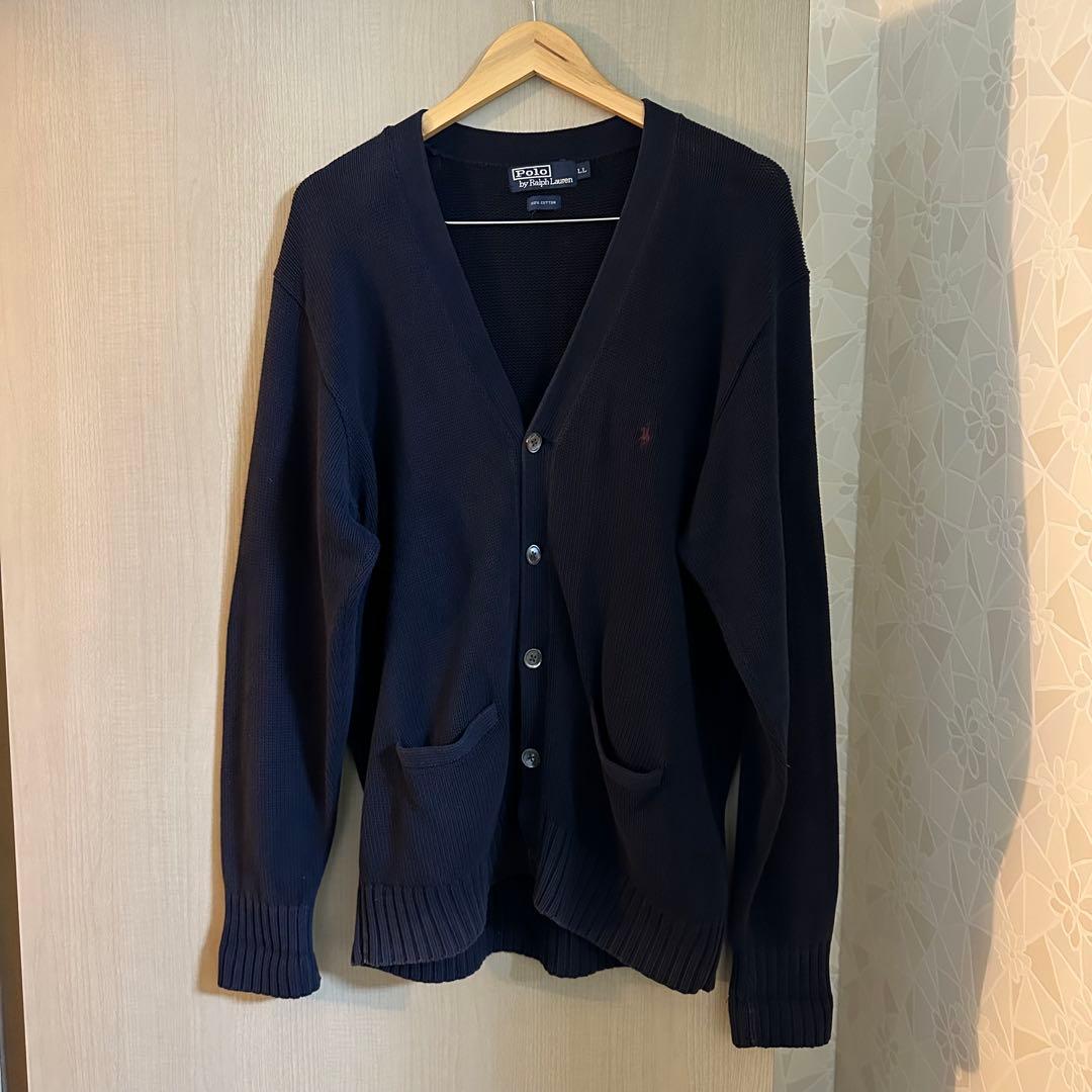 ラルフローレン　Polo Ralph Lauren 長袖　カーディガン　ネイビー