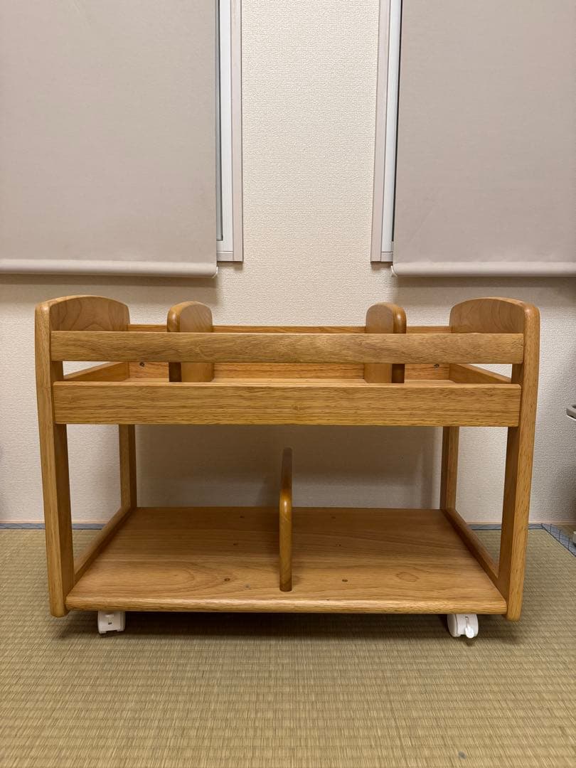 大和屋 ブォーノ3 キッズブックワゴン　yamatoya 本棚 子供 絵本　収納