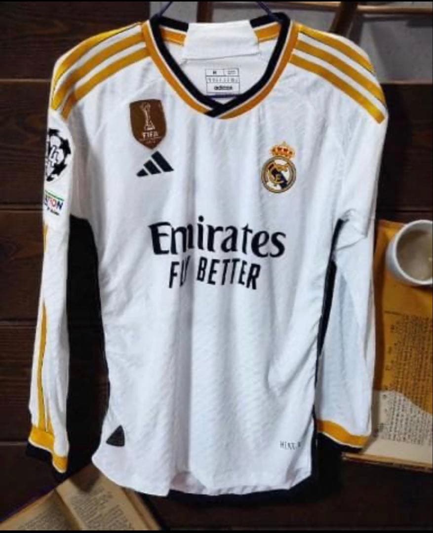 2023/24 レアル・マドリード ホーム 長袖ユニフォーム #5 ベリンガム