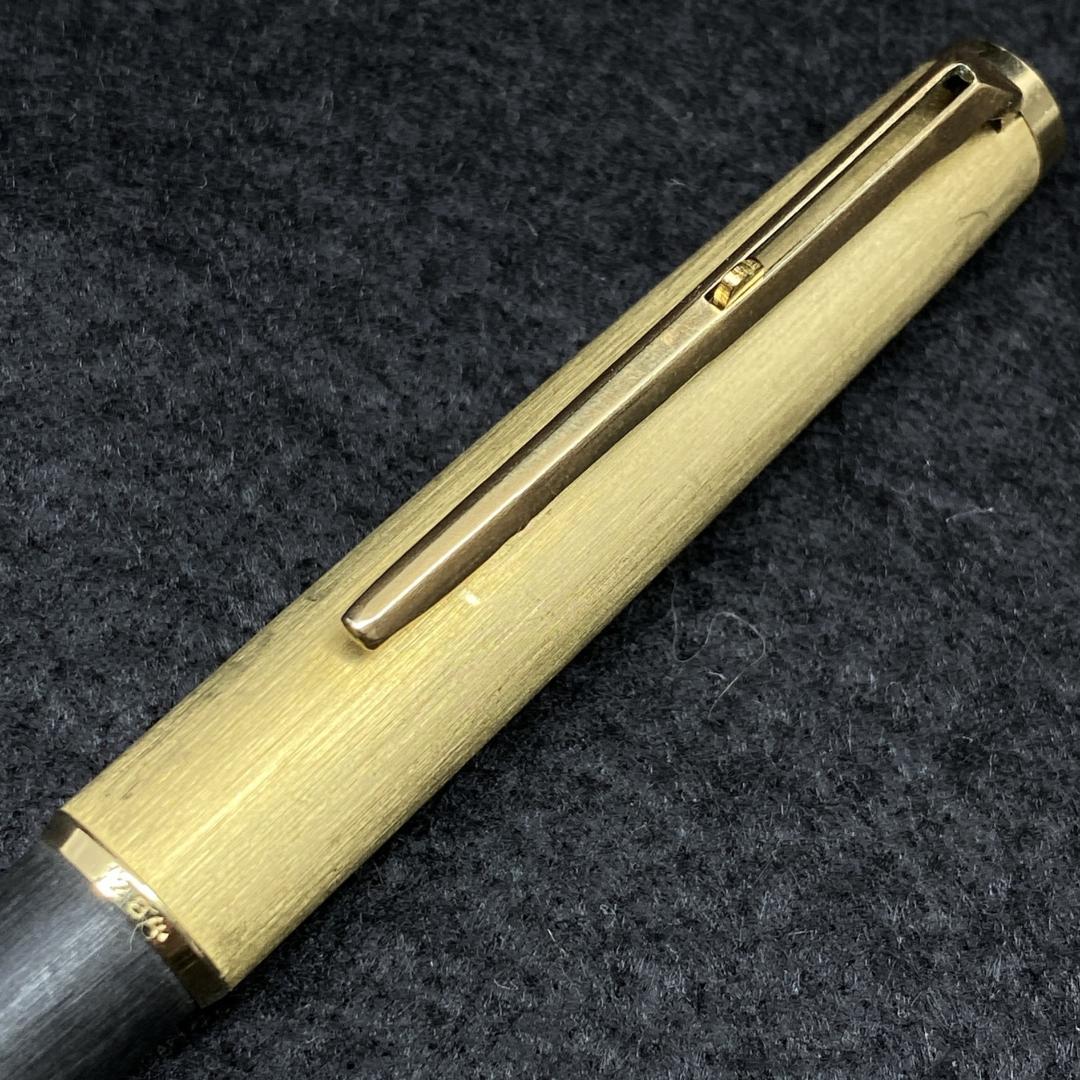 MONTBLANC 284 ハンマートリガー式 ボールペン ゴールドヘアーライン