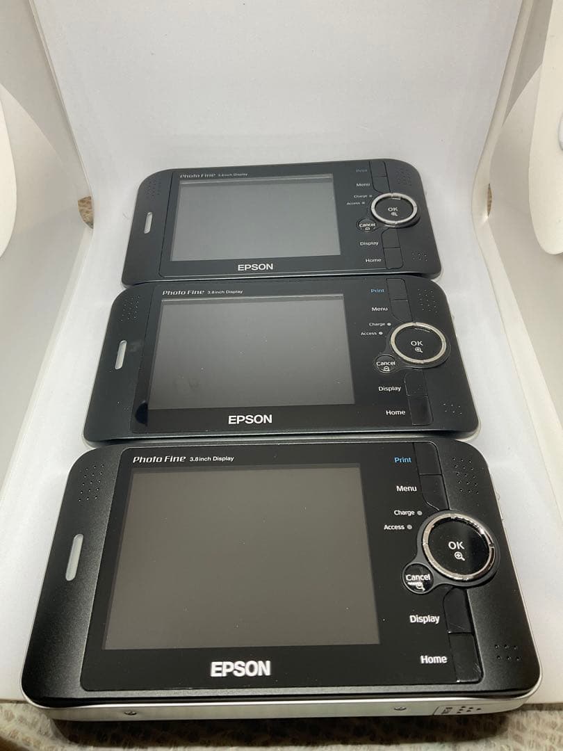 EPSON P-2000 3台セット 通電確認済み バッテリー無し 保証無し